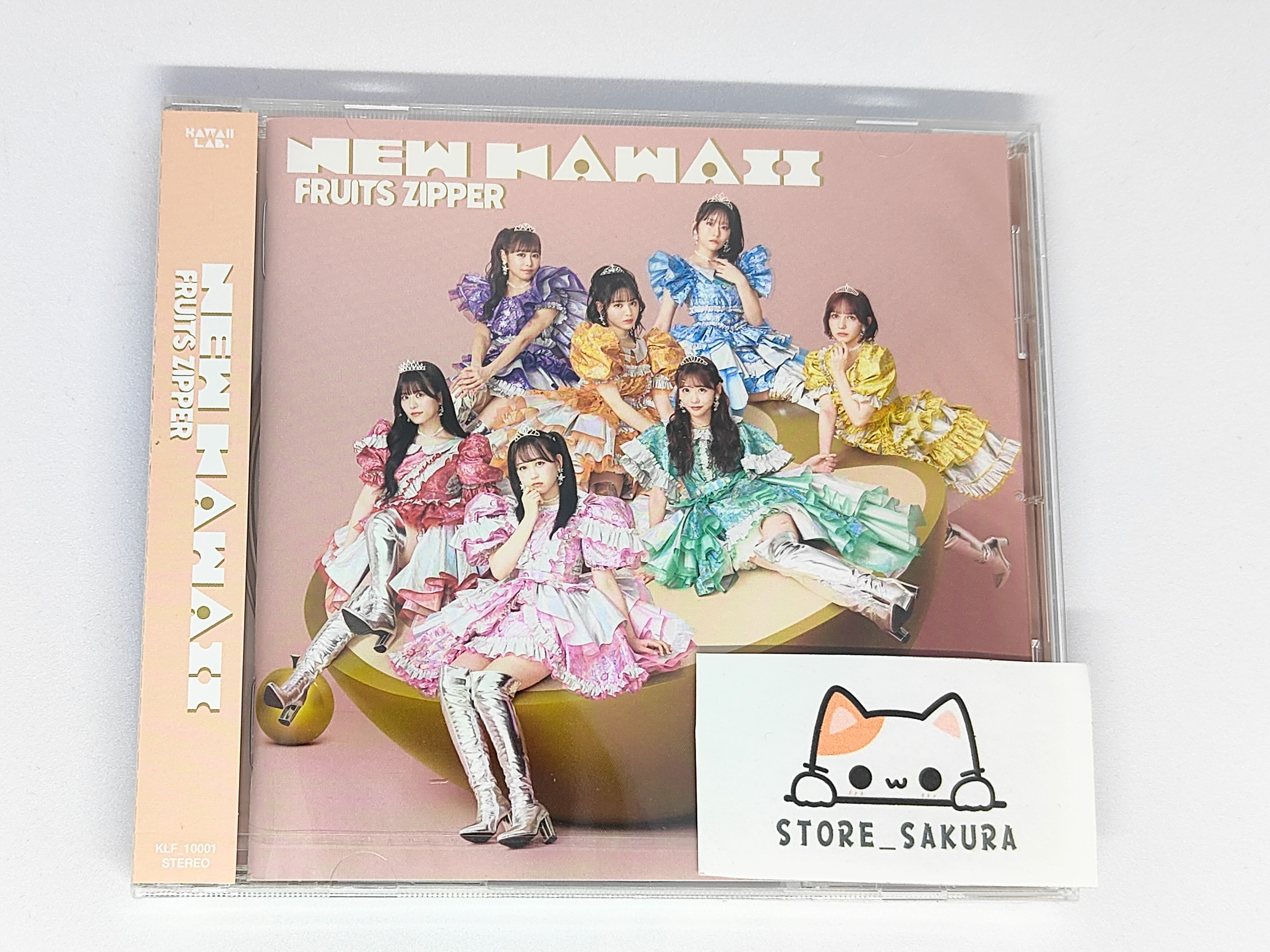 FRUITS ZIPPER 1stアルバム　NEW KAWAII CD+DVD FRUITS ZIPPER NEW KAWAII From Japan CD 16tracks Music | eBay