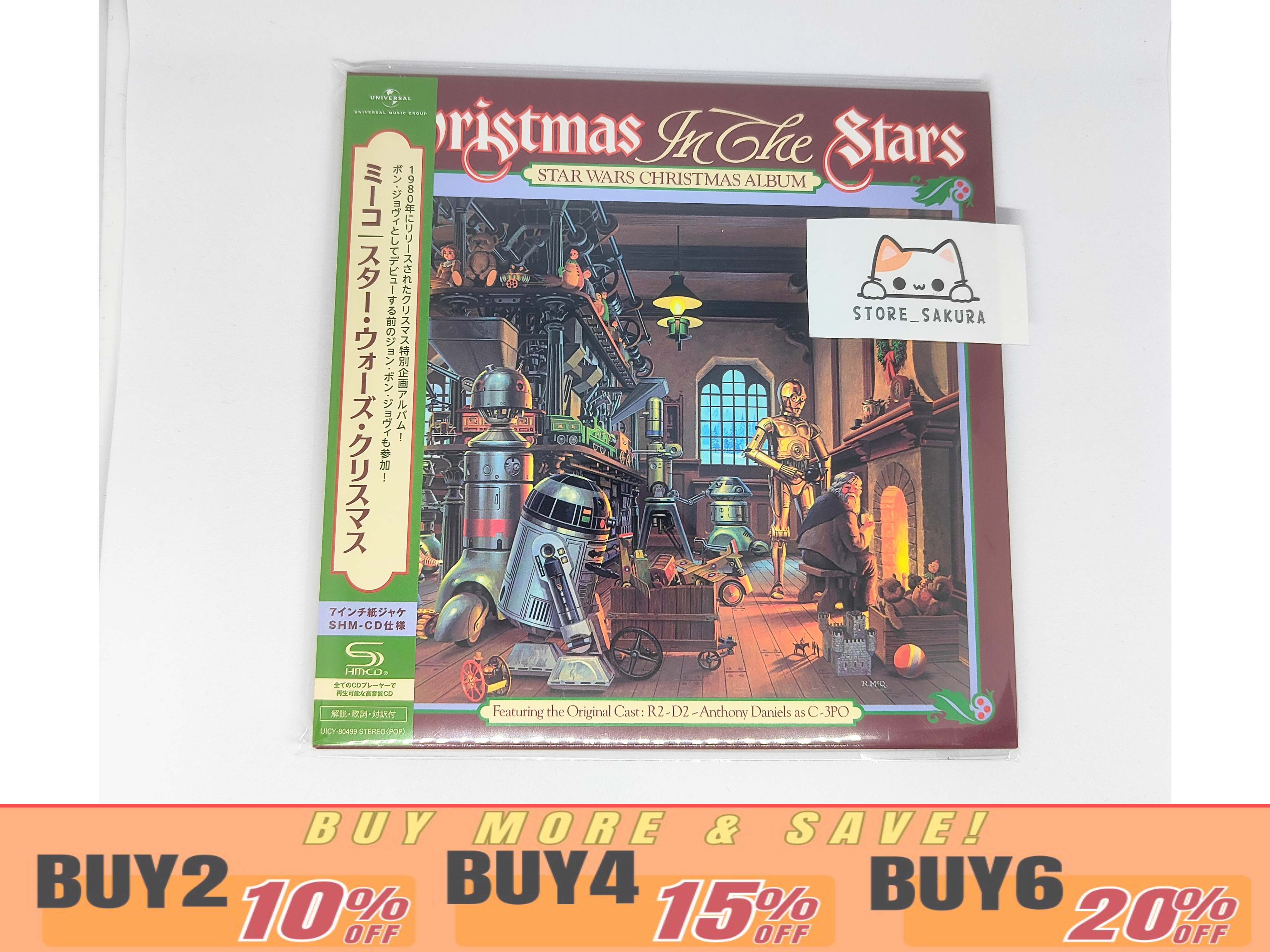 Meco Monardo Christmas in the Stars Star Wars Christmas Album From Japan SHM CD