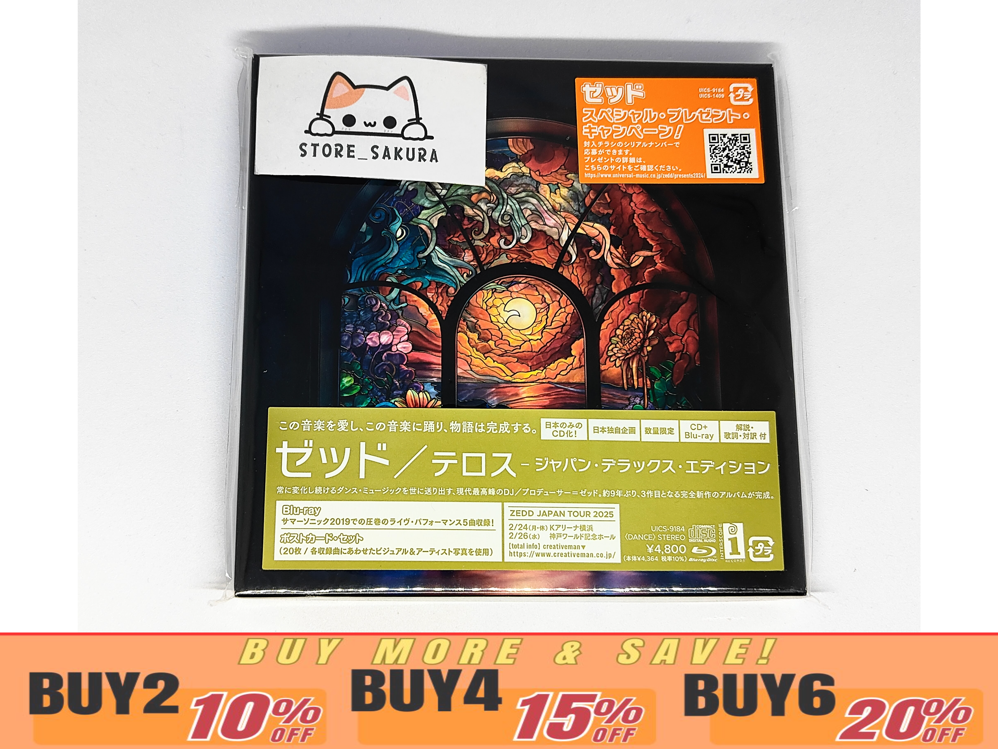 Zedd Telos Japan Deluxe Limited Edition From Japan CD + Blu-ray 15tracks