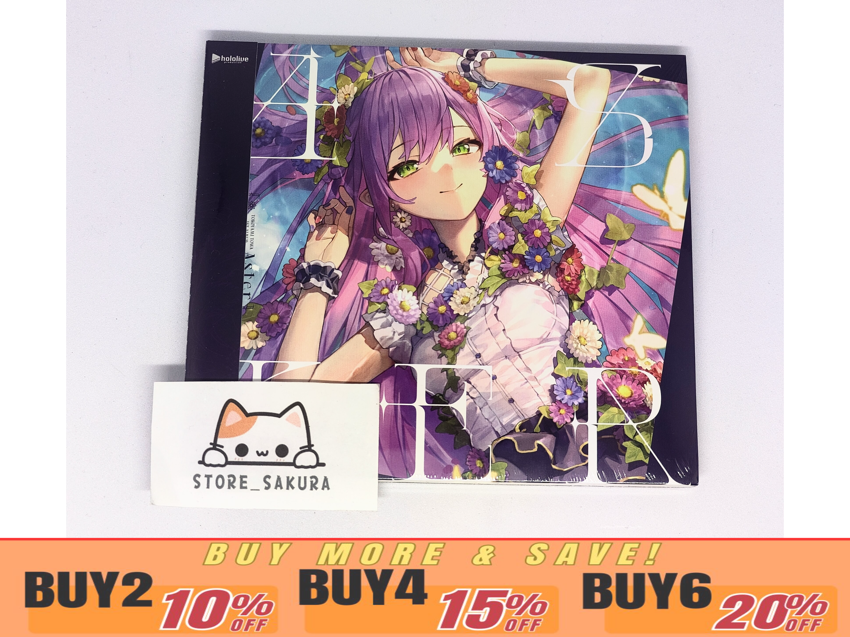Towa Tokoyami Aster Hololive From Japan CD 12 tracks Music